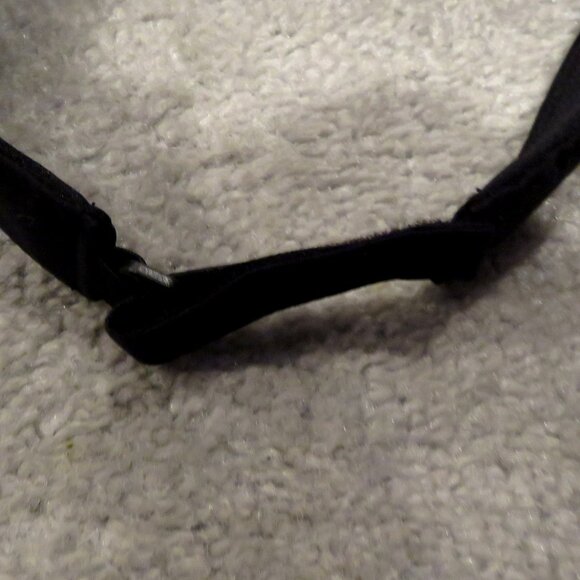 Adidas One Size Fits Most Unisex Black Visor Adjustable Backstrap - Picture 6 of 12